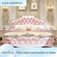 adderf2.sg Bed Frame Princess Bed European And Pink Mattress Combination Bed Frame With Mattress