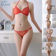 KIMI-Underwear Micro Sleepwear Top Women Accessories Bikini Set Comfortable
