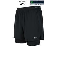 REEBOK Athlete Speed 7.5" 2-In-1 กางเกงวิ่งขาสั้นผู้ชาย