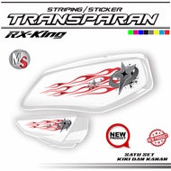 YAMAHA RK KING TANSPARAN VARIATION STRIPING STICKER CUSTOM RACING SIMPLE RACING M34