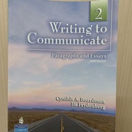 Writing to Communicate2 大學用書 教科書 原文書 英文寫作 致理科技大學 應用英文 大學生 書籍