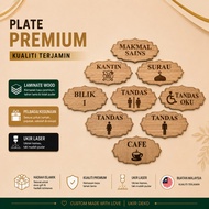 Label Surau,Cafe,Tandas,Kantin