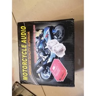 MOTORCYCLE AUDIO MP3/BURGLAR ALARM/FM RADIO