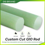 G10 Rod / FR4 / Glass Epoxy Laminate / Fibre Glass Rodt / Cut-to-Size / DS Brand
