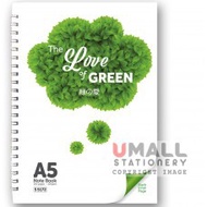 UNI RING NOTE BOOK 100G A5-100 (S5172)