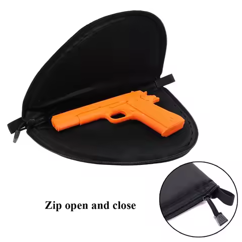 Tactical Pistol Bag GL 17/18/19/26/43 M9 Revolver Carpet Gun Carries Holster Storage Case For Compac