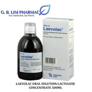 Laevolac Oral Solution Lactulose Concentrate 500ML (EXP: 30-04-2026)