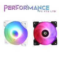 ID-COOLING DF12025 ARGB SNOW White/Black PWM FAN (3 YEAR WARRANTY BY TECH DYNAMIC PTE LTD)