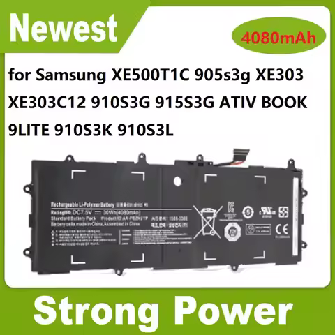 Battery for Samsung XE500T1C 905s3g XE303 XE303C12 910S3G 915S3G ATIV BOOK 9LITE 910S3K 910S3L AA-PB