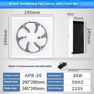 Miaxia niềm vui Quạt thông gió nhà vệ sinh louver Máy Thở nhà bếp xả lampblack Quạt hút nhà vệ sinh