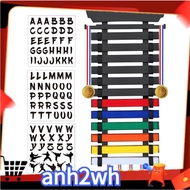 Martial Arts Belt Display Rack 12 Belts, Karate, Taekwondo, Jiu , BJJ-Bamboo Wood,Medal Hangers