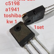 C 5198 a 1941 C5198 A1941 Ori Toshiba Kw 1 2Sc5198 2Sa1941 1Set