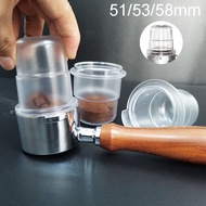 51/53/58mm Dosing Cup Compatible for 51/53/54/58mm Espresso Portafilters Stacking Espresso Machine A
