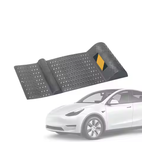 Garage Parking Stopper Anti-slip Garage Car Stopper Tire Pad Positioning Barrier Car Wheel Anti-skid