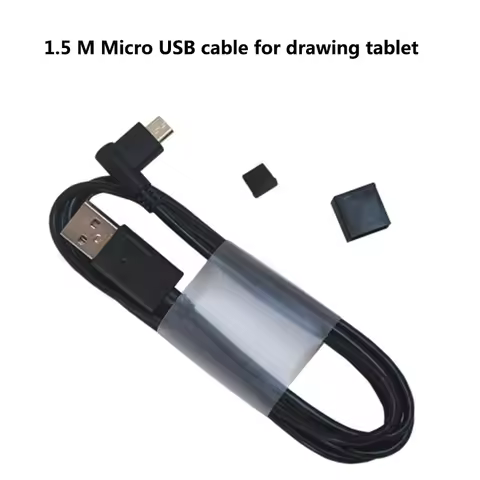 Micro USB Cable 1.5 M Suitable for Smartphone / Digital Drawing Tablet XP-PEN Wacom Ctl472 672 4100 