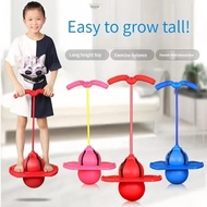 STARYSWAY Bouncing Ball, Frog Jump Long Height Balance Elastic Ball,  -proof Sport Toy Hopper Ball K