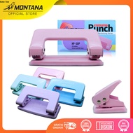 MONTANA Punch Maximum Paper Punch A4 Paper Hole Puncher With Lock HP-30 Pastel Color