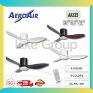 [AEROAIR]Ceiling Fan AA335 / ABS Blade / DC motor / 6 speeds / Reversible