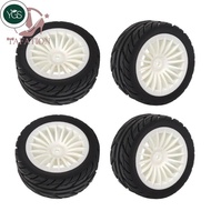 YGS 4Pcs Rubber Tires Tyre Wheel for SG1603 SG1604 SG 1603 UDIRC UD1601 UD1602 UD1603 UD1604 1/16 RC