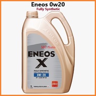 【Promotion】ENEOS 0W20 ECOSTAGE Fully Synthetic Packing With Bubble Bag SN 0W-20 4LITER Engine Oil 02