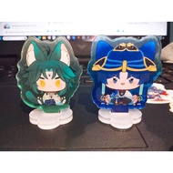 Standee / 5cm plastic model Genshin Impact Xiao and Wanderer