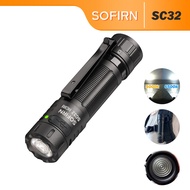 Sofirn SC32 LED Flashlight Super Bright 2000 Lumen SST40 LED Light USBC Rechargeable Water Resistant