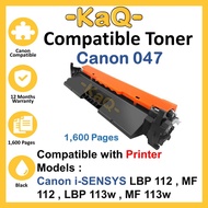 Compatible CRG 047 CRG047 Cart 047H Black Toner for i-SENSYS  LBP-112 LBP112 MF-112 MF112 LBP113w MF