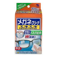 KOBAYASHI 小林製藥 眼鏡拭鏡布 除霧型 40個  1盒