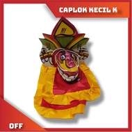 mainan anak barongan caplok caplokan devil kecil kain panjang