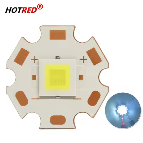 DC3V/6V/12V XHP70 Hi LED XHP70.2 7070 Beads COB 20W 40W High Power 6A 3A 1.5A 12A 4500lm Cold White 