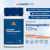 Xandro Lab Shoden® Ashwagandha 120mg - Daily Wellness Boost Dietary Supplement