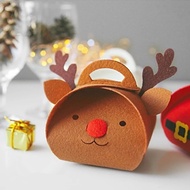 Christmas Reindeer DIY Felt Favor Candy Box