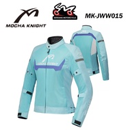 MOCHA KNIGHT MK-JWW015 Woman Riding Jacket Safety Jacket Motor Mesh Fabric Breathable Motorcycle