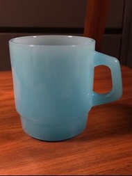 Not fire king blue color glass cup mug 籃色玻璃杯 - 100% new 全新