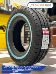 215/70R15C Atlas Tires Made in Thailand w/ Free Stainless Tire Valve