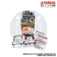 YAMAHA EGO LC FI EGOLC FI 100% ORIGINAL CYLINDER BLOCK COMPLETE SET BLOK SET KIT 2BR-WE13E-00