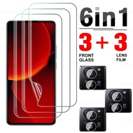 6in1 Camera Glass Hydrogel Film For Xiaomi 13T Pro Screen Protector Xiaomi13T Mi13T Xiaomi13T Pro 5G Soft Protective film