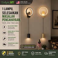 wall light indoor modern moden bedroom light bedroom living room bedside lamp wall lampu hiasan dind
