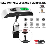 Trio Ninja 50kg/10g Digital Scale Electronic Luggage Travel Weighing Scale