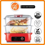 Mayer MMFS280D Digital Food Steamer 28L Steamer Food Steamer Electric Steamer