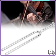 LUCKY 2PCS Tuning Fork, Steel 440Hz 440Hz Tuning Fork, Practical Standard A Silver Color Tuner Devic