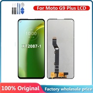หน้าจอ สำหรับmoto G9 พลัส / moto G9 Plus  XT2087-1 พร้อมDigitizerสมัชชาเต็ม +ชุดไขควง