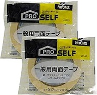 Nitoms PROSELF A9225 Double-Sided Tape for General Use, No. 5010, Width 0.6 inches (15 mm) x Length 