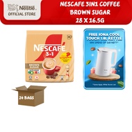 [Carton] NESCAFE 3in1 - Brown Sugar (28 x 16.5g)