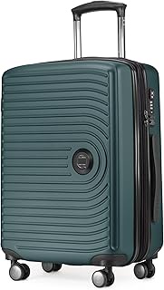 Mitte - Large Hard Shell Suitcase, TSA 4 Wheels, Check-in Luggage with 8 cm Volume Extension, 77 cm,