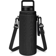 Creass Water Bottle Carrier with Strap Compatible with YETI Rambler Bottle 26oz/36oz, Waterbottle Sl