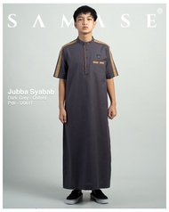 SAMASE Jubba Jubah Syabab U061 Baju  Anak Remaja Laki alaki pria  Busana Remaja Muslim Laki Laki  Terbaru Baju Sholat Anak Tanggung  Cowok Gamis Remaja Samase   Pakaian Sholat Terbaru  Baju Taqwa  Lengan Pendek Samase Clothes Offisial Original