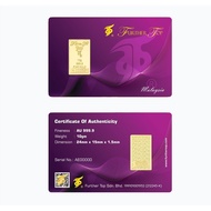 FURTHER TOP Gold Bar 10gram '' New Classic Purple '' 999.99
