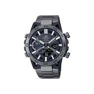 (2 Years Warranty) Casio Edifice ECB-2000DC-1B Men Analog-Digital Watch w. Bluetooth Black Stainless
