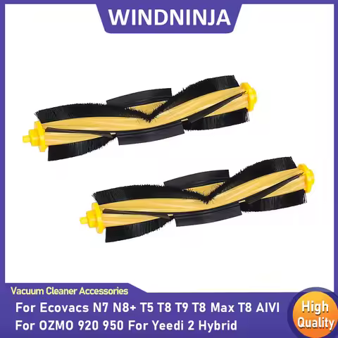 Main Brush Accessories For Ecovacs OZMO 920 950 T5 T8 T8 Max T8 AIVI T9 N7 N8 Pro Yeedi 2 Hybrid Dur